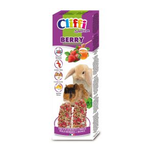 Sticks conigli - cavie "berry" 110 g