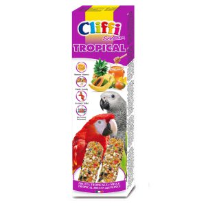 Sticks pappagalli con f. Tropicale e miele "tropical" 150 g
